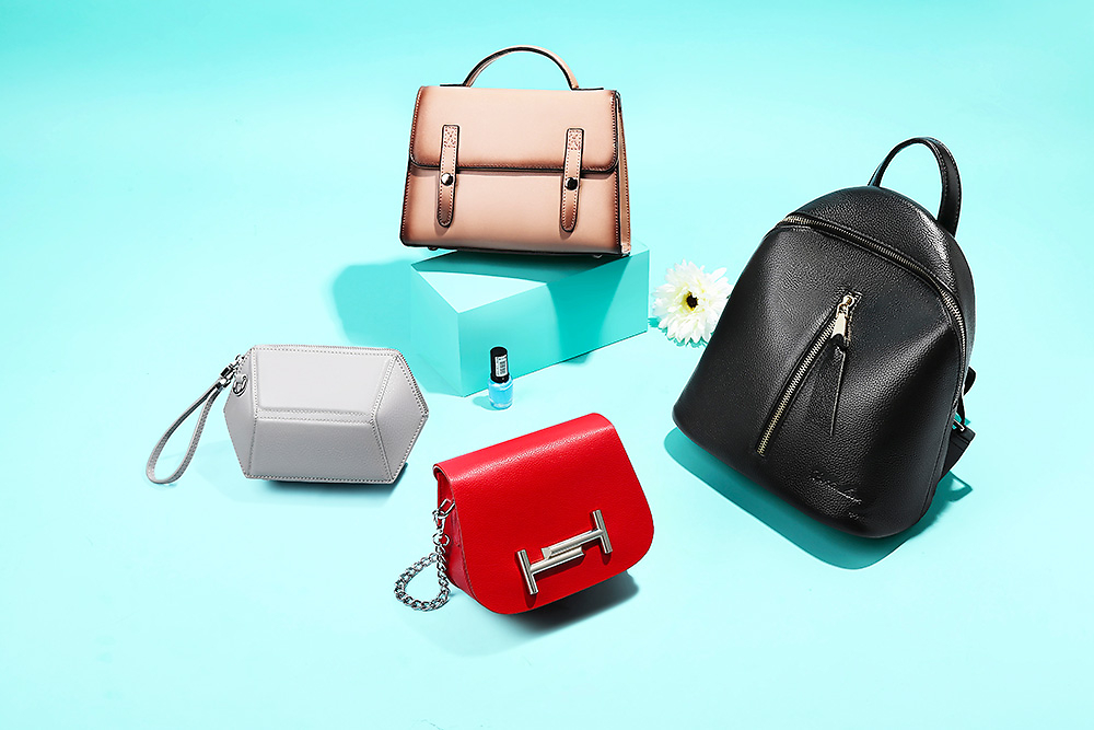 電商箱包攝影 化學纖維材質的視覺表現技巧